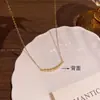Collar de Zirconia Microincrustada Estilo Coreano para Mujer, Lujo Ligero, Cadena de Clavícula Elegante y de Gama Alta, Accesorio de Moda Versátil para el Trabajo