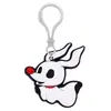 Decoración de Halloween de PVC con Forma de Fantasma y Cierre de Langosta, Hebilla de Plástico, Colgante Transfronterizo para Cartera, Mochila, Decoración de Fiesta, Regalo