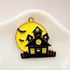 Accesorios de bricolaje para novia zombi de Halloween, llavero con goteo de aleación de Diablo, colgante, collar