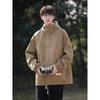Chaqueta para hombre chaqueta para hombre primavera y otoño retro americano talla grande holgada montaña exterior alta calle overol con capucha
