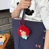 Colgante de Peluche Chica de Playa Cabeza Explosiva Llavero de Dibujos Animados Lindo Colgante para Bolso Figura Decorativa Colgante de Muñeca
