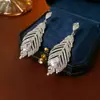 Pendientes de Borla Redonda con Circonita de Aguja Plateada Estilo Nuevo Retro Elegantes Versátiles Pendientes de Lujo Ligero de Gama Alta para Mujer