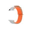 Adequado para apple watch8 Ultra Watch Pulseira de Silicone Marinha apple Pulseira Marinha Bicolor Ponto