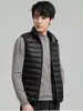 2025 Nuevo Otoño e Invierno Chaleco para Hombre Chaqueta de plumón para Hombre Chaqueta de plumón delgada para Jóvenes Talla Grande Ropa Casual para Hombre