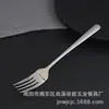 Conjunto de Garfo e Colher de Aço Inoxidável 304 Hotel Restaurante Cantina Bem-Estar do Funcionário Louça Portátil e Durável Transfronteiriça