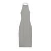 Vestido Sexy de Chica Caliente con Espalda Descubierta Verano Nuevo Estilo Cubre Cintura Ajustado a la Cadera Línea A Camisola Vestido Falda Larga