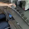 Cabezal de corte de doble agujero para cortacésped de cuchillas alternativas traseras biela de hierro