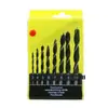 Juego de Brocas Helicoidales para Madera de Tres Puntos Abridor de Agujeros M3-M10 Taladro Manual Eléctrico Posicionamiento Mango Redondo Broca para Madera Transfronterizo