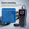 Escáner OBD2 y Lector de Códigos de Motor, Probador de Batería, Datos en Vivo