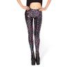Amazon Wish Pantalones Sexy de Nueve Puntos para Levantar Glúteos de Mujer, Leggings Ajustados de Escamas de Pescado para Usar por Fuera, Transfronterizos Europeos y Americanos