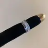 Anel aberto de ouro maciço 14k banhado com zircônia quadrada, coração de borboleta, pérola, anel simples e estiloso para o dedo indicador, joia para mulheres