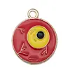 Transfronterizo 125 Goteo de aceite Fantasma de Halloween Calavera Murciélago Muerte Colgante DIY Pulsera Llavero Colgante de Joyería
