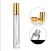Suministro en Stock de Botellas Pequeñas de Perfume de 10 ml con Tapas de Rosca, Botellas Transparentes Dispensadoras de Perfume, Botellas con Atomizador de Presión, Botellas de Vidrio Vacías