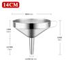 Embudo de Acero Inoxidable Engrosado Fugas de Aceite Fugas de Vino Utensilios de Cocina para el Hogar Se Puede Equipar con Colgadores de Vino Dispositivo para Levantar y Batir Vino