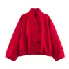 Estilo Europeo Transfronterizo Z 2026 Nueva Moda Temperamento Amazon Ropa de Mujer al por Mayor Chaqueta Abrigo Cruzada 3046391