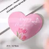 Caixa de Embalagem para Cupcakes Dia das Mães 2025 Fundo Placa Fada Madrinha Decorativo Transparente Destaque Caixa Portátil 6 Grãos