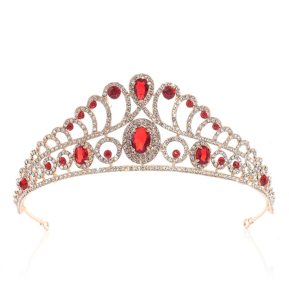 新娘锆石皇冠 锆石新娘皇冠 新娘头饰