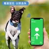 Coleira para cães compatível com o rastreador Apple Airtag, coleira para cães de porte médio e grande, coleira anti-perda para animais de estimação com sistema de tração.