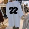 Camiseta de Manga Corta Coreana para Mujer, Moda Femenina Trendy Estilo Ins, Nueva de Verano 2026 Holgada Estilo Harajuku Casual, Venta al por Mayor de una Pieza
