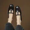 ¡El color es increíble! Zapatos Mary Jane de Nuevo Modelo 2026 con Tacón de 3.5 cm en Color Coral, Cómodos Zapatos con Tira en T de Suela Suave y Parte Superior Suave