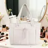 Amazon Bolso Nuevo Bolso de Mano para Mujer Ligero Portátil Bolso de Viaje Bolso de Hombro Acolchado Bolso de Mano Casual