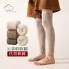 Calcetines de hombre por encima de la rodilla de forro polar coral para otoño e invierno, gruesos, con forro polar, cálidos, para piernas frías, rodilleras, calcetines para ancianos