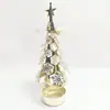 Venta al por mayor de fábrica Amazon INS Celebridad de Internet Árbol de vela aromática navideña Flujo de aire Árbol Portavelas Giratorio Linterna