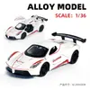 Simulación Transfronteriza Aleación Modelo de Coche Todoterreno Adornos Coche Deportivo Infantil Aleación Coche de Retracción Regalo para Niño