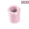 Corda de Papel Colorida com Arame de Ferro para Aula de Artesanato Estudantil Tecelagem Rattan de Papel Materiais Manuais para Fazer Cestas de Flores e Vasos
