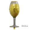 Copas de Vino Grandes Transfronterizas, Botellas de Vino, Globos de Papel de Aluminio para Año Nuevo, Decoración de Lugar para Fiesta de Cumpleaños, Globos de Decoración de Habitación al por Mayor