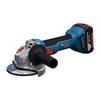 Amoladora angular recargable Bosch GWS 18V-8 control de velocidad amoladora máquina pulidora motor sin escobillas de 800W 18V
