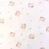Algodón Puro 40S Gasa de Doble Capa Estampada Elefante Bebé Toalla de Baño Infantil Tela Arrugada de Doble Capa Pijama Clase A Tela de Algodón Puro