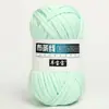 Bolso tejido Hyuna hilo grueso ovillo tiras de tela acrílico transparente kit de material DIY hilo tejido a mano Hebei