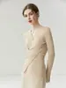 Suéter de Cachemira Tejido Delgado para Mujer, Estilo Otoño Nuevo 100% Cachemira Pura, Cuello en V, Diseño Coreano