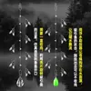 Set de Señuelos para Pesca con Mosca con Siete Anzuelos para Micro-Pesca, Especializado para Capturar Whitefish y Minnows