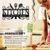 Nuevo Colgante Decorativo de Metal para Pared de Cocina Amazon Silueta Arte Cocina Logo Utensilios de Cocina Hierro Restaurante Colgante