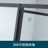 Cabina de Ducha de Puerta Plana Foshan Marco de Acero Inoxidable 304 Vidrio Membrana Gradiente Tipo de Habitación de Baño Separación Seca y Húmeda
