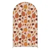Temu Amazon Exclusivo Transfronterizo Set de Arco de Calabaza de 1 Pieza Tela de Fondo Elástica en Forma de U Decoración de Fiesta Se Puede Personalizar Según la Imagen