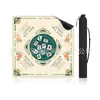 Tapete de Mahjong Estilo Americano Transfronteiriço, Redutor de Ruído, Espessado, Resistente ao Desgaste, Tapete Grande para Jogos de Cartas