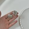 Pendientes irregulares de estilo frío francés de estilo europeo y americano, pendientes con diseño de moda para mujer, pendientes con personalidad y temperamento.