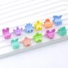 Pinza Pequeña para el Cabello Estilo Coreano Infantil Color Macarrón Mini Mariposa Flor Pinza para el Cabello Tocado Corona Mickey Liu Haifa Pinza