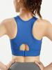 Sujetador Deportivo de Contraste de Color Estilo Nuevo Transfronterizo con Espalda Cruzada y Tirantes Fijos para Fitness y Yoga