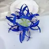 Horquilla de Flor de Lirio Araña Artificial Accesorio para el Cabello Horquilla Estilo Antiguo Hanfu Accesorio Fotográfico Adorno de Flor Falsa