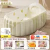 Bañera inflable transfronteriza, bañera para bebés, bañera para niños, bañera inflable de PVC al por mayor
