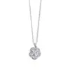 Nuevo Collar Giratorio de Trébol de Cuatro Hojas de Acero de Titanio para Mujer, Cadena de Clavícula de Moda Completamente Diamantada, Incrustación Exquisita de Circonita, Joyería Ultra Brillante