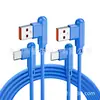 Cable de datos original en ángulo de 65W, cable de datos de carga rápida para juegos móviles, compatible con Apple iPhone 18, cable de silicona