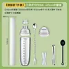 Un juego de vasos agitadores, un kit completo para preparar té de limón agitado a mano, perfecto para cafeterías de té con leche, puestos de bebidas y jarras agitadoras de mano