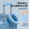 Almohada en forma de U, almohada de soporte para el cuello para viajes en avión, reposacabezas de coche, almohada portátil para asiento de coche, almohada de soporte para el cuello para dormir, almohada en forma de U