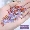 Uñas material para uñas joyería para uñas al por mayor mini Aurora Fantasma morado plano forma especial Super Brillante vidrio decoración de uñas