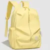Mochila Escolar Plegada de Nuevo Estilo Transfronteriza, Ligera, Multifuncional, Simple, de Nicho, Versátil, Mochila para Mujer Personalizable
